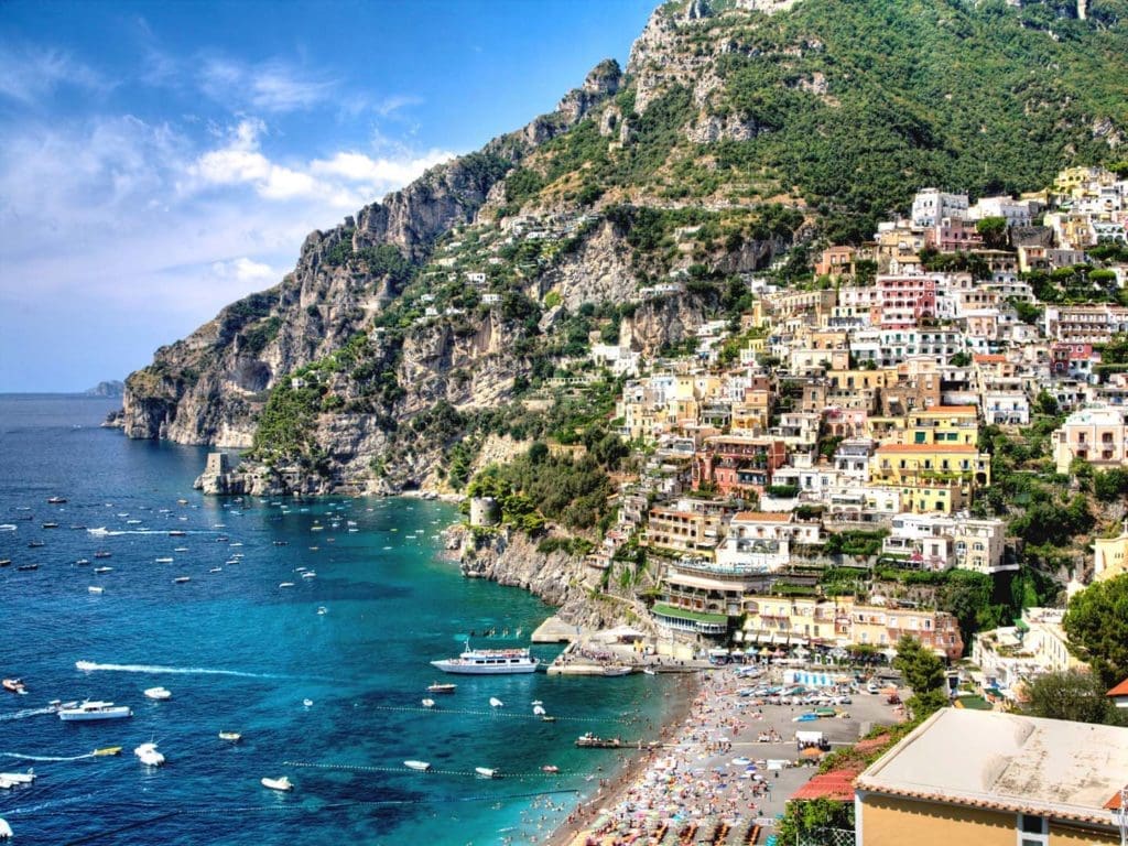 positano italy