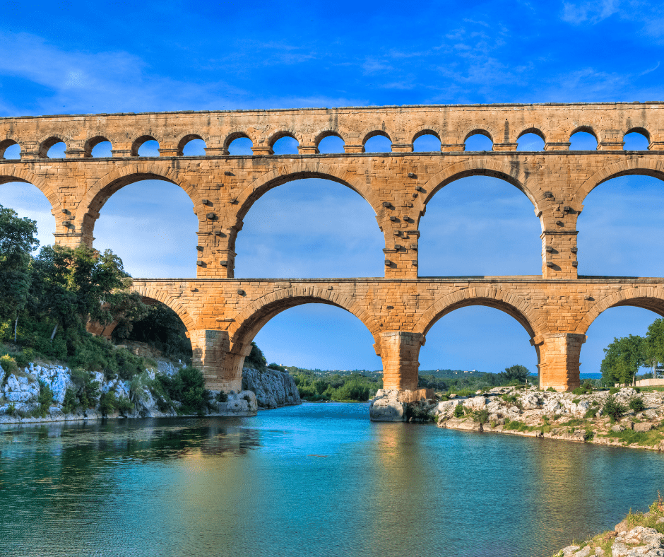 pont du gard, languedoc-roussillon, france