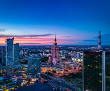 Warsaw City Scape