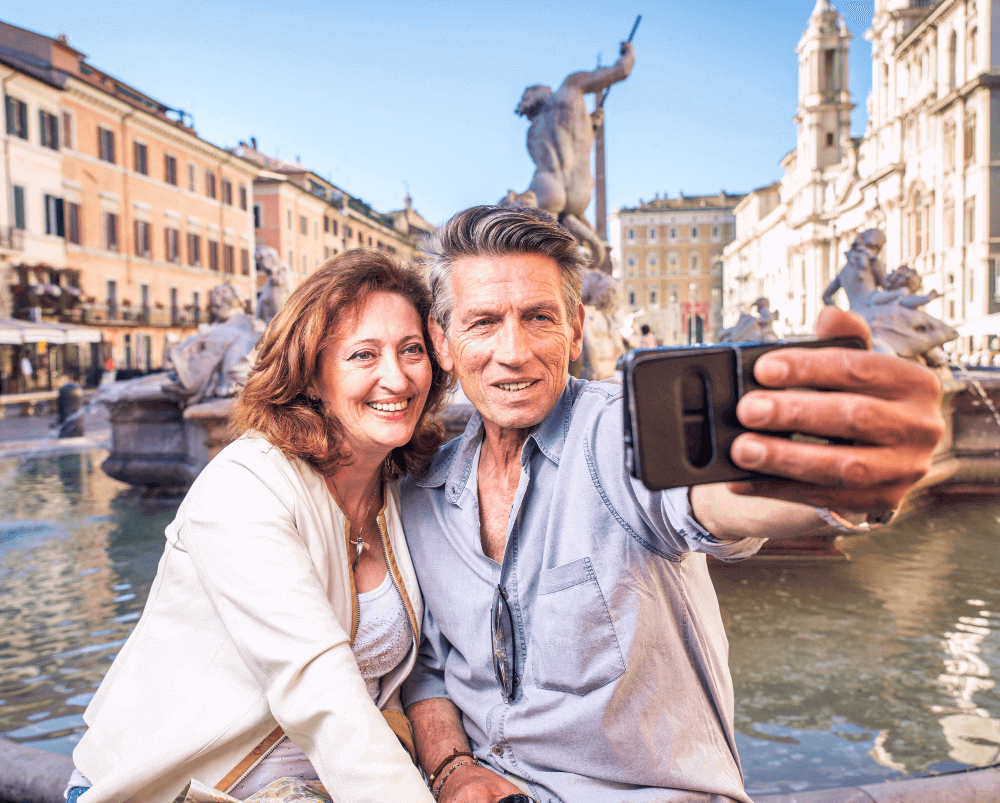 couple in rome italy