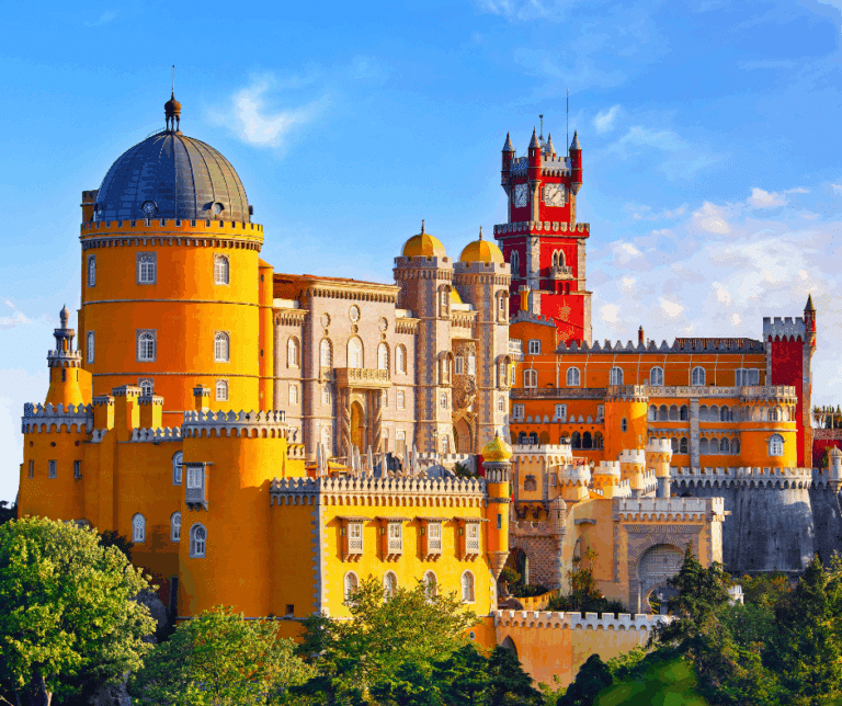 palace of pena in sintra