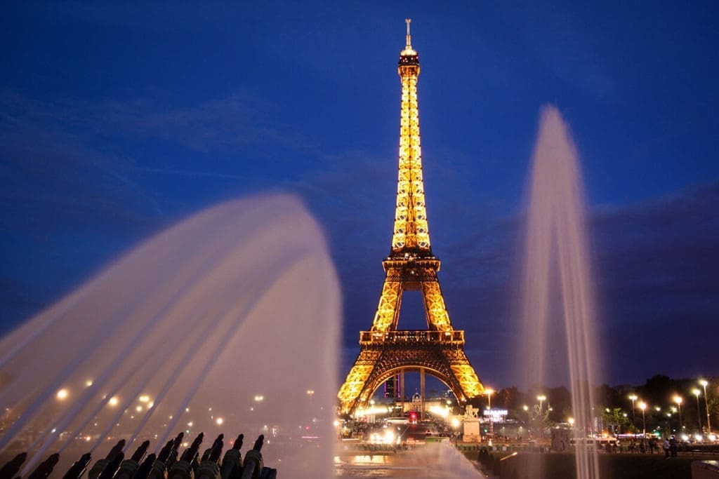 Paris at night