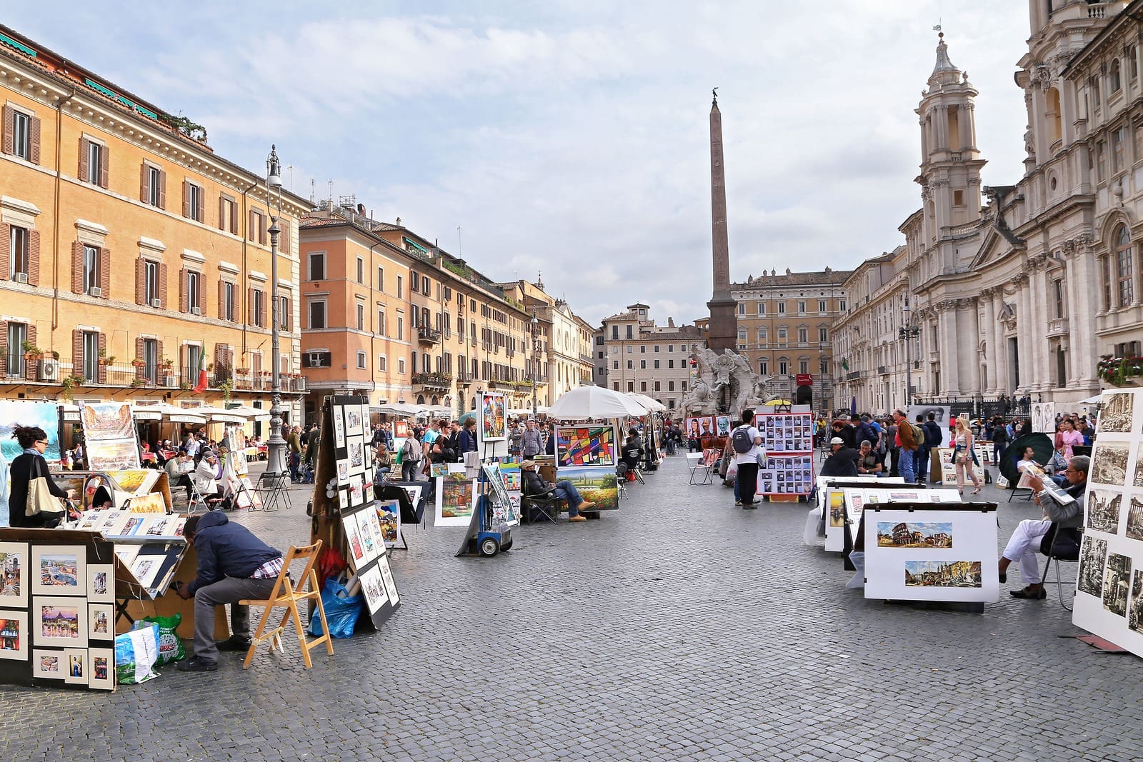piazza navona market