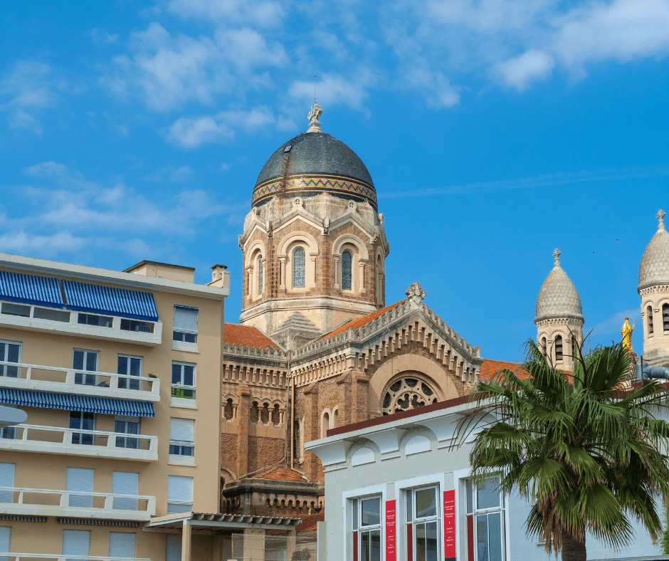 Notre Dame de la Victoire Basilica in saint raphael