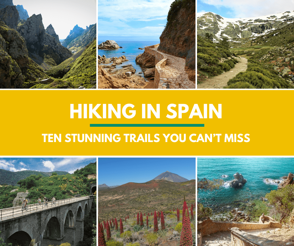 hiking trip in spain